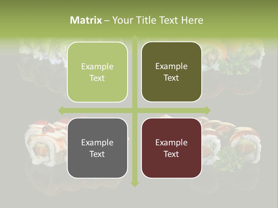 Culture Crab Black PowerPoint Template