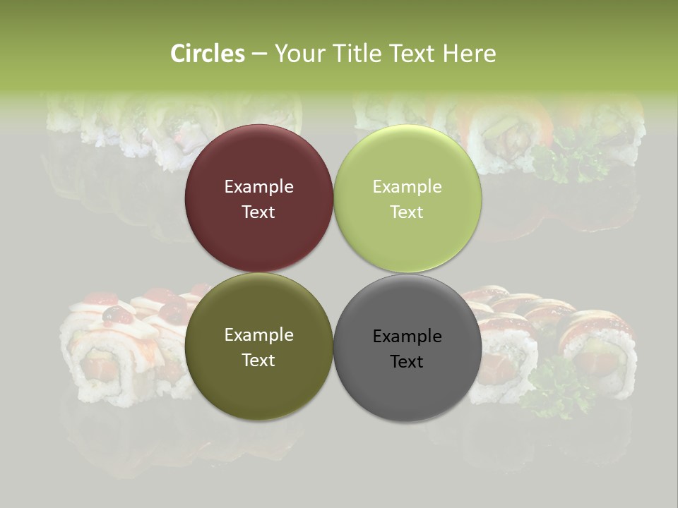 Culture Crab Black PowerPoint Template