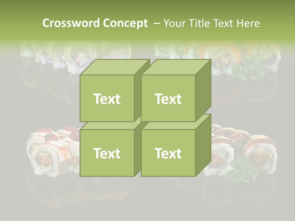 Culture Crab Black PowerPoint Template