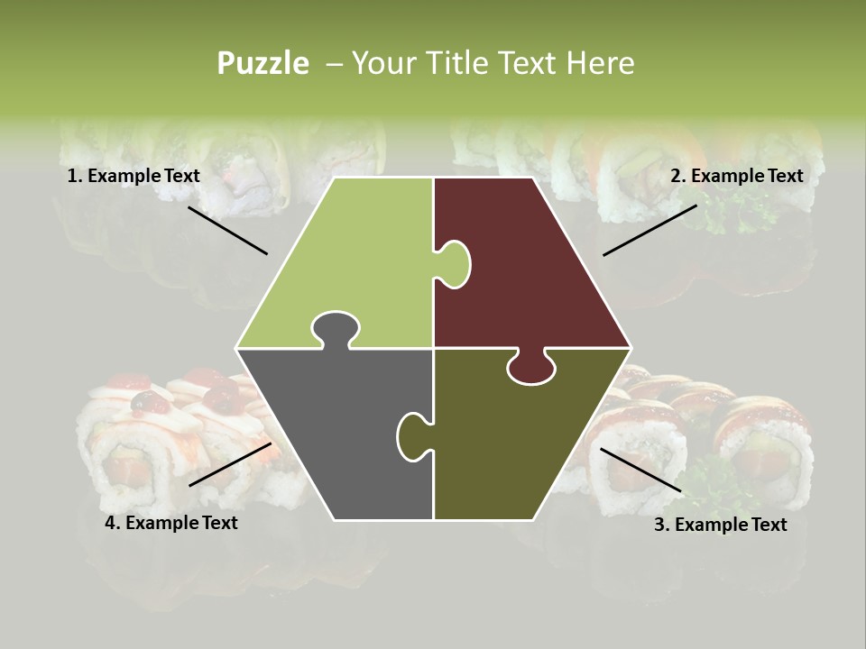 Culture Crab Black PowerPoint Template