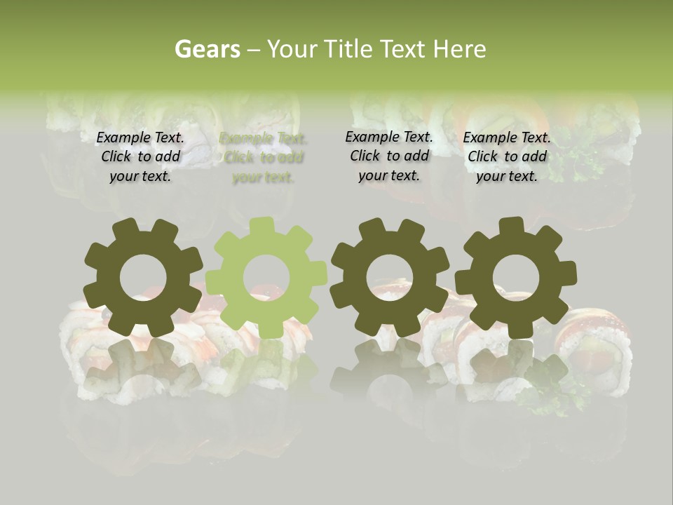 Culture Crab Black PowerPoint Template