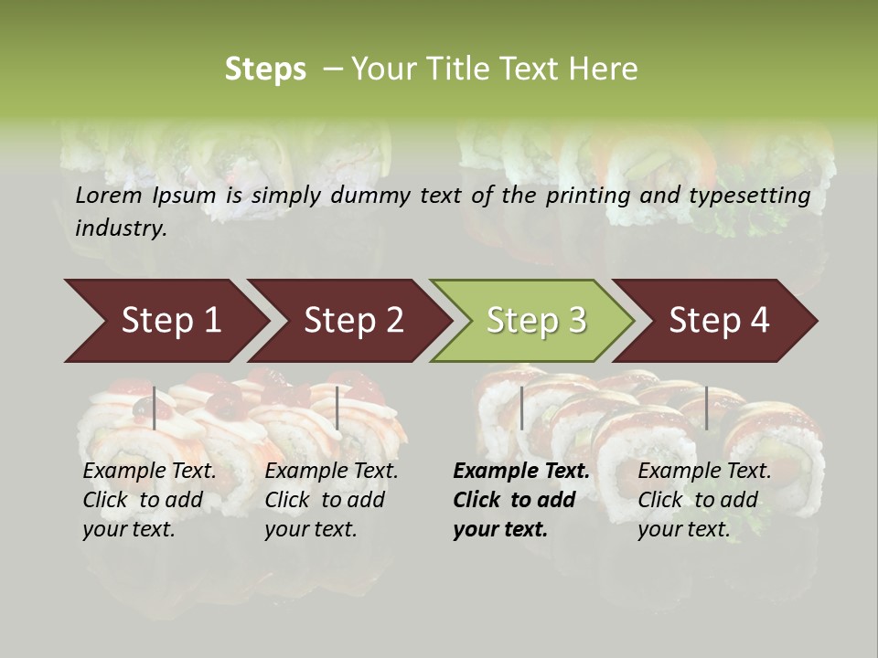 Culture Crab Black PowerPoint Template