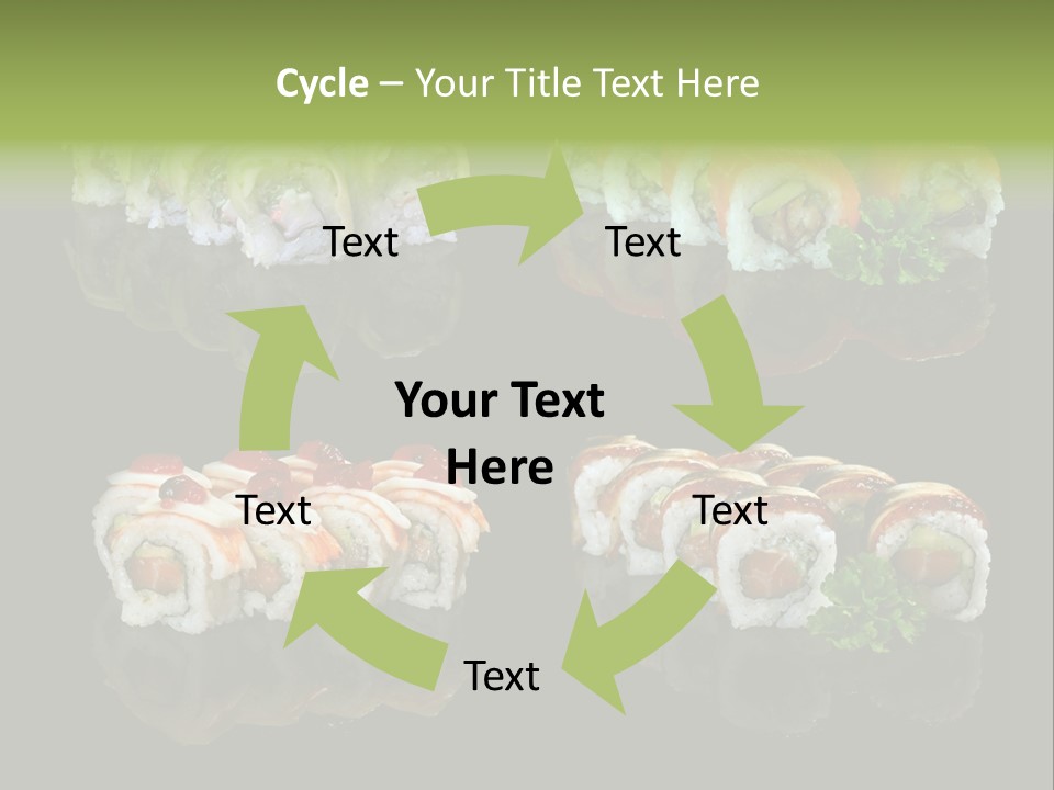 Culture Crab Black PowerPoint Template