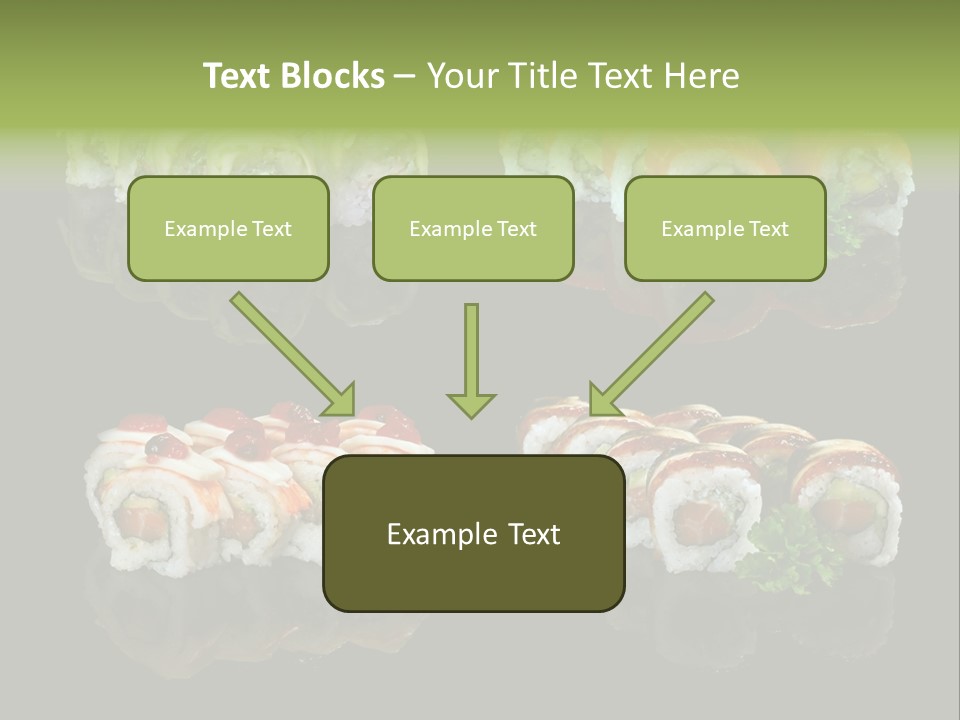 Culture Crab Black PowerPoint Template