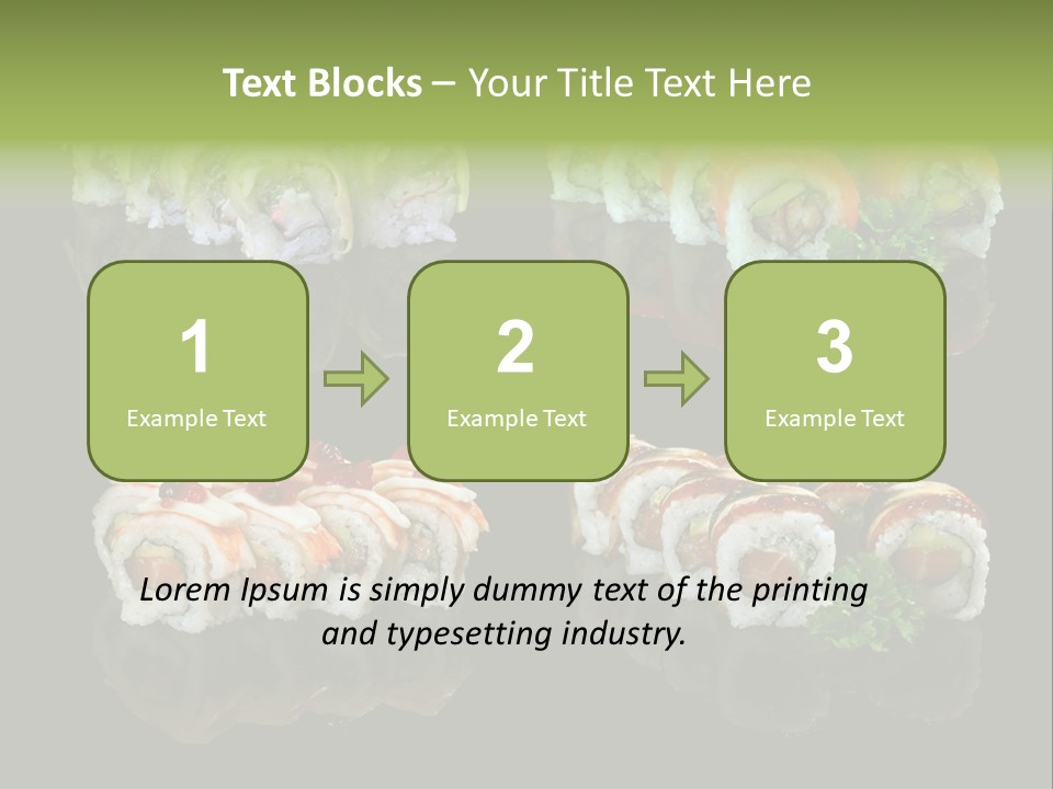 Culture Crab Black PowerPoint Template