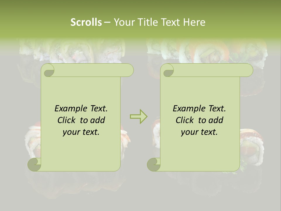 Culture Crab Black PowerPoint Template