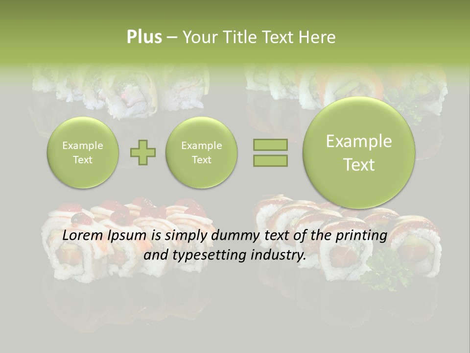 Culture Crab Black PowerPoint Template