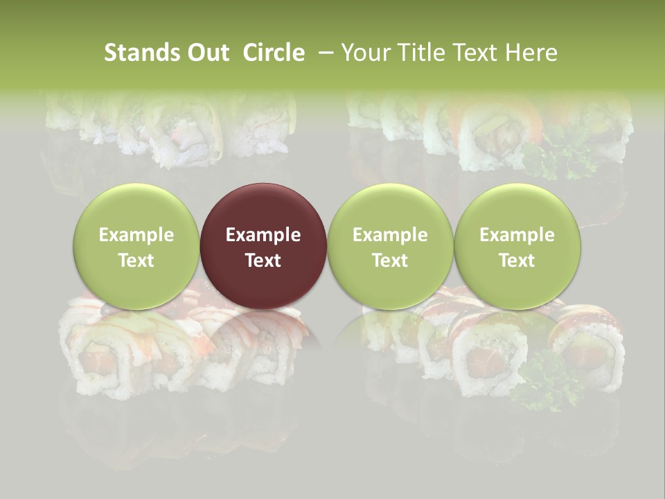 Culture Crab Black PowerPoint Template