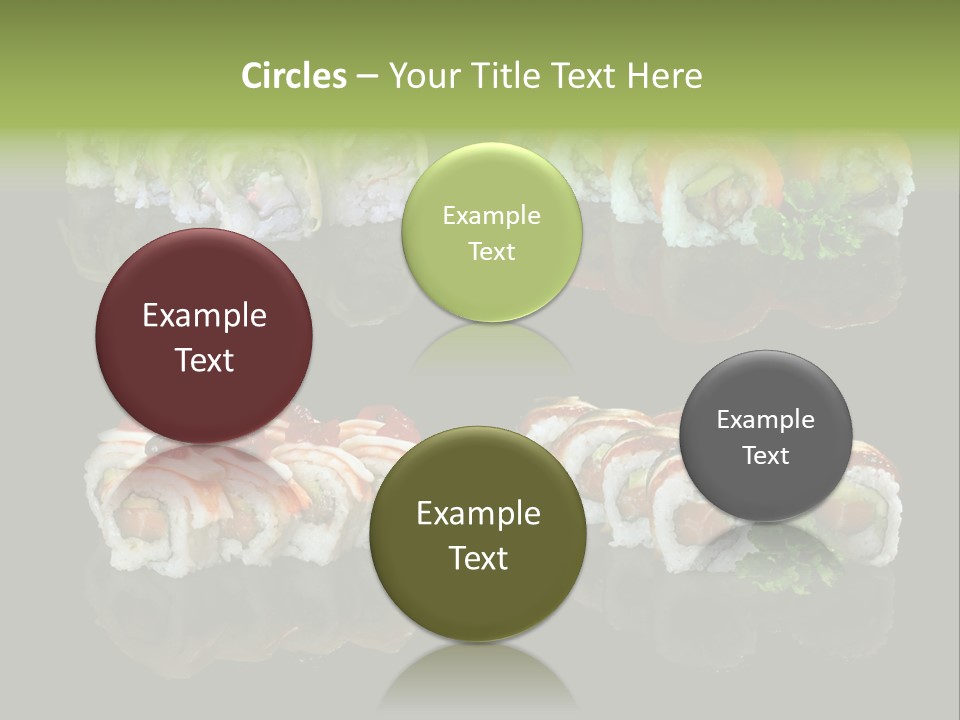 Culture Crab Black PowerPoint Template