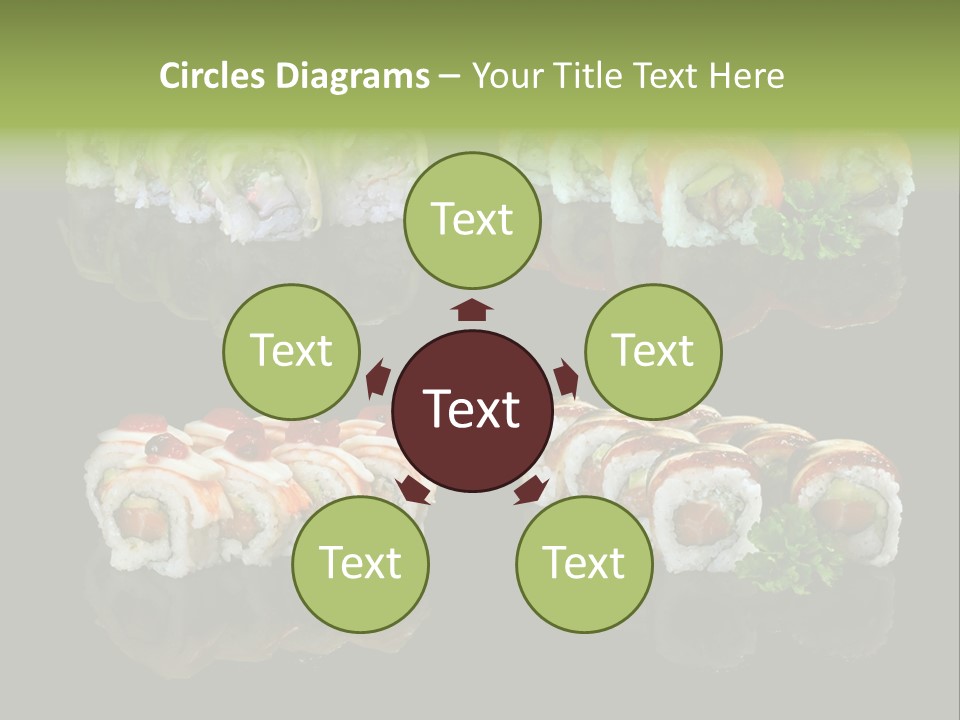 Culture Crab Black PowerPoint Template