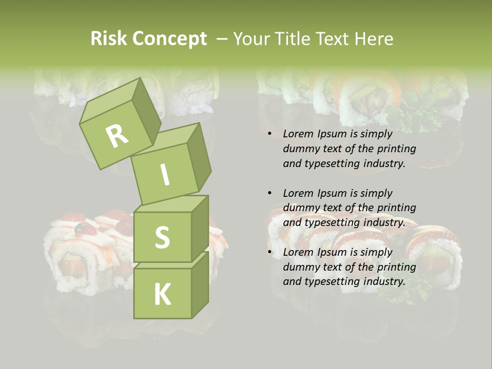 Culture Crab Black PowerPoint Template