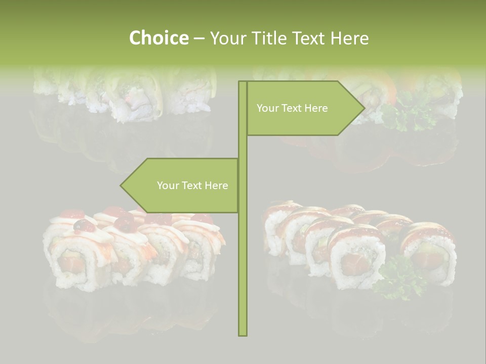 Culture Crab Black PowerPoint Template