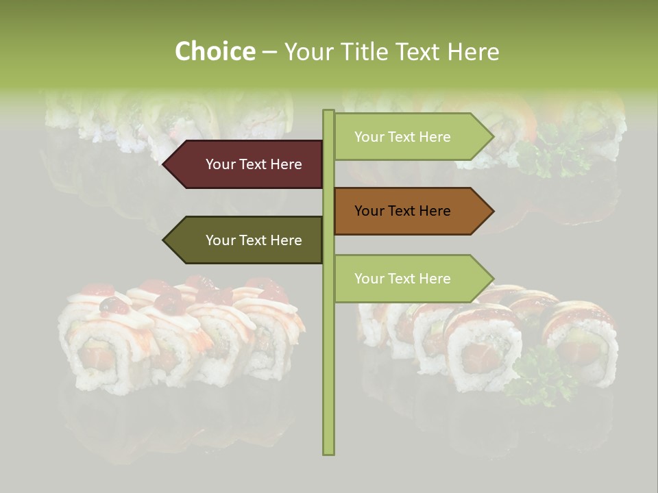 Culture Crab Black PowerPoint Template