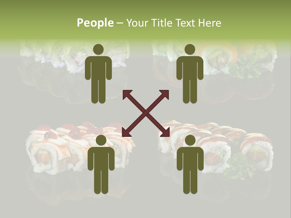 Culture Crab Black PowerPoint Template