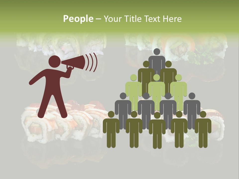 Culture Crab Black PowerPoint Template