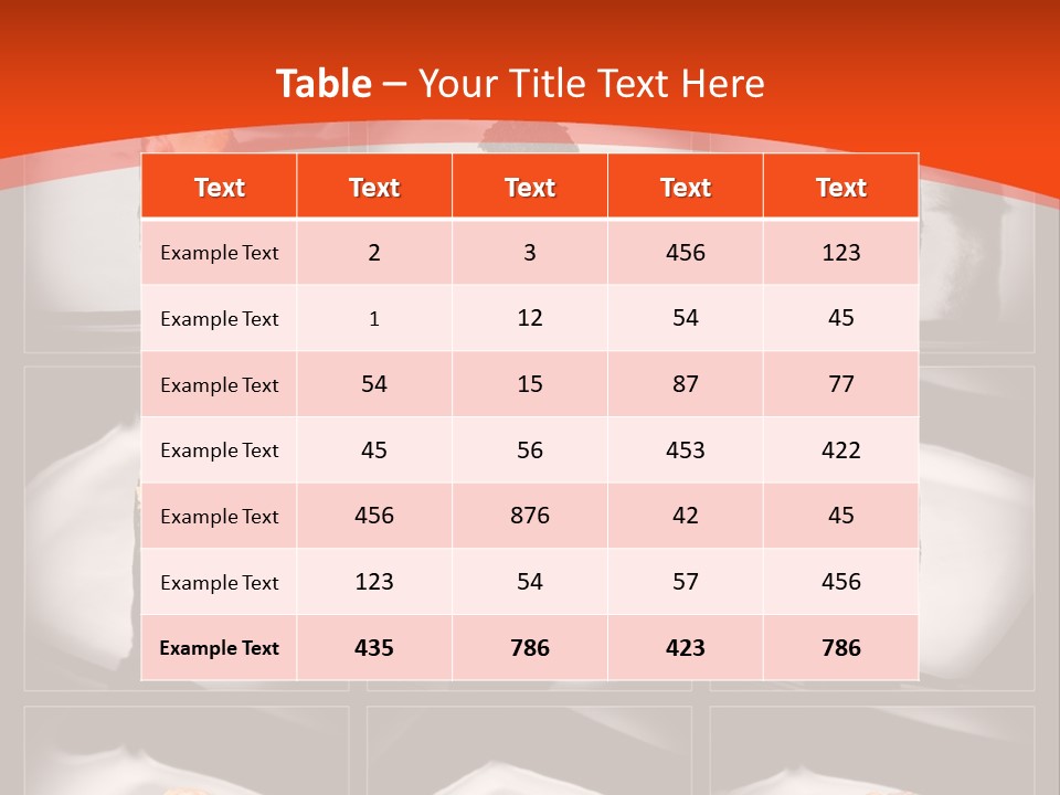 Menu Roll Eel PowerPoint Template