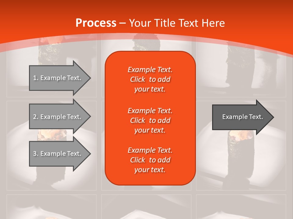Menu Roll Eel PowerPoint Template