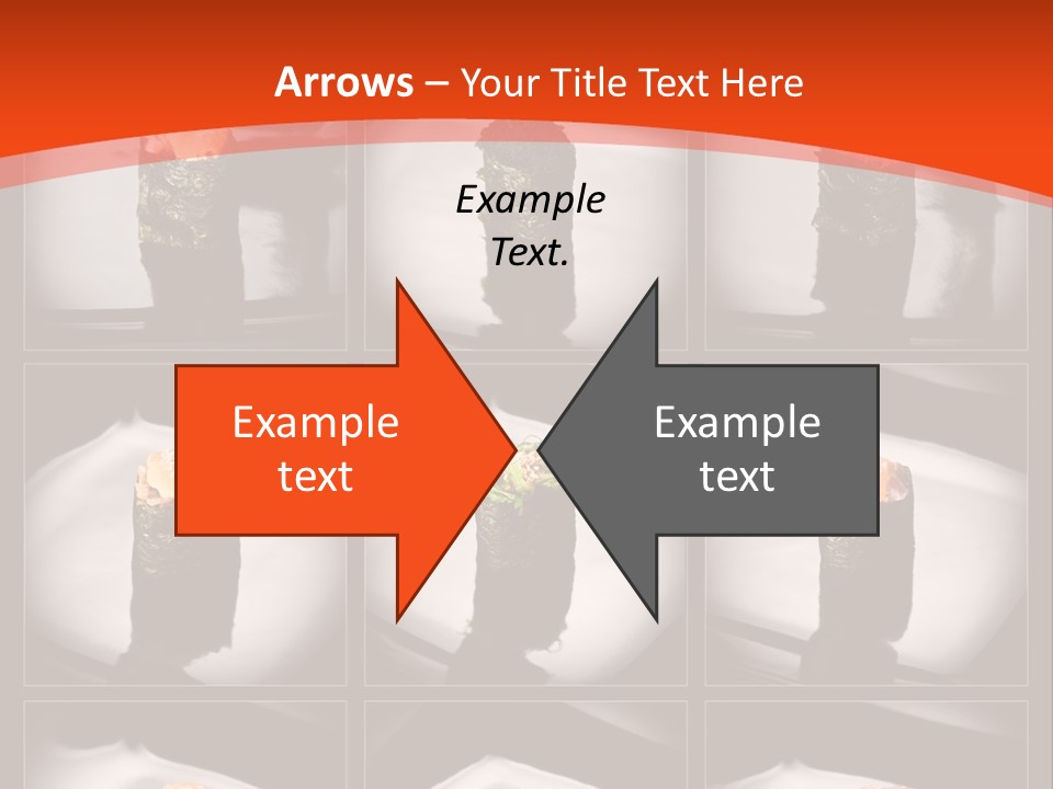 Menu Roll Eel PowerPoint Template