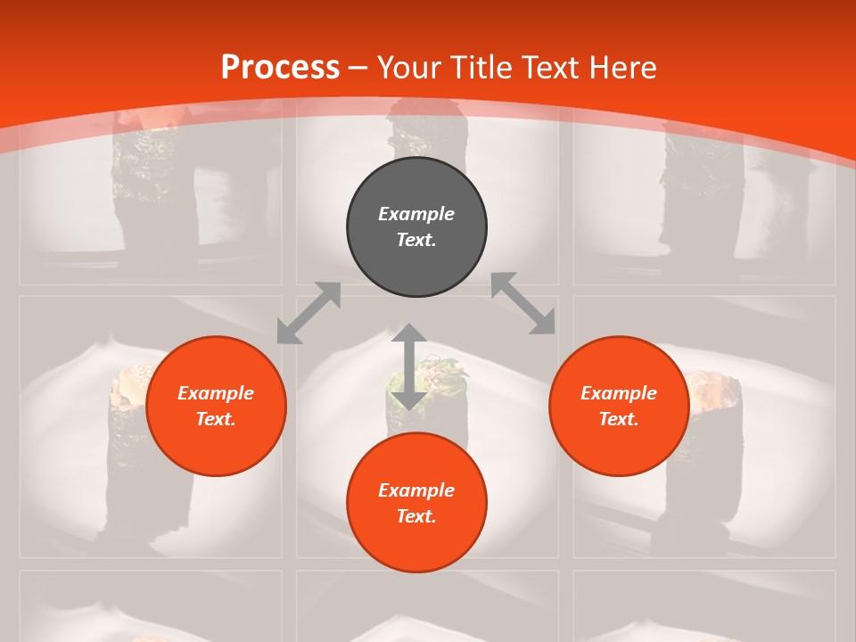 Menu Roll Eel PowerPoint Template