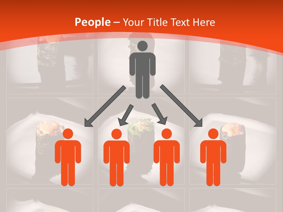 Menu Roll Eel PowerPoint Template