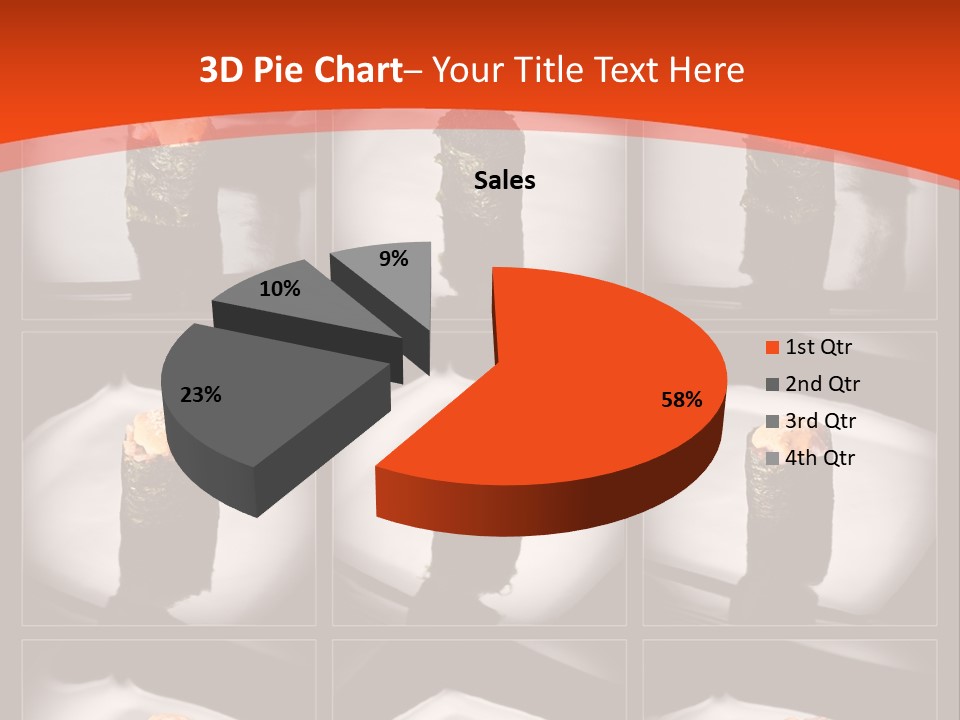 Menu Roll Eel PowerPoint Template