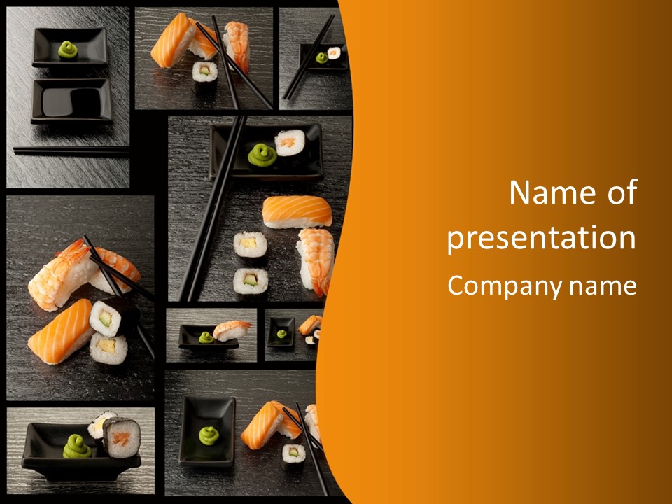 Delicacy Lunch Pepper PowerPoint Template