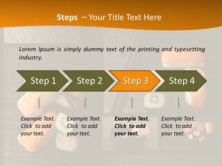 Delicacy Lunch Pepper PowerPoint Template