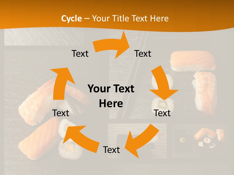 Delicacy Lunch Pepper PowerPoint Template