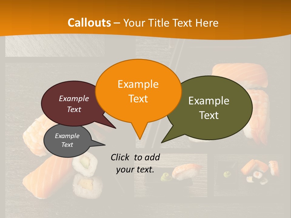 Delicacy Lunch Pepper PowerPoint Template