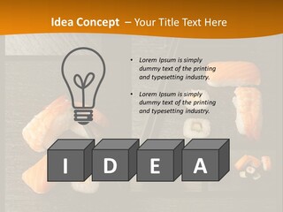 Delicacy Lunch Pepper PowerPoint Template
