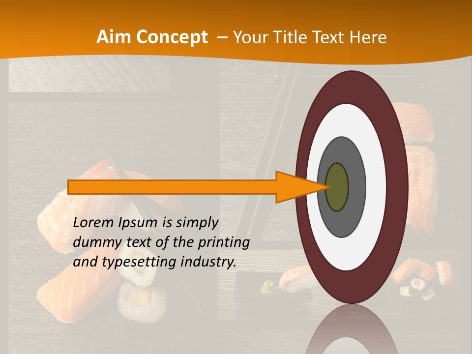 Delicacy Lunch Pepper PowerPoint Template