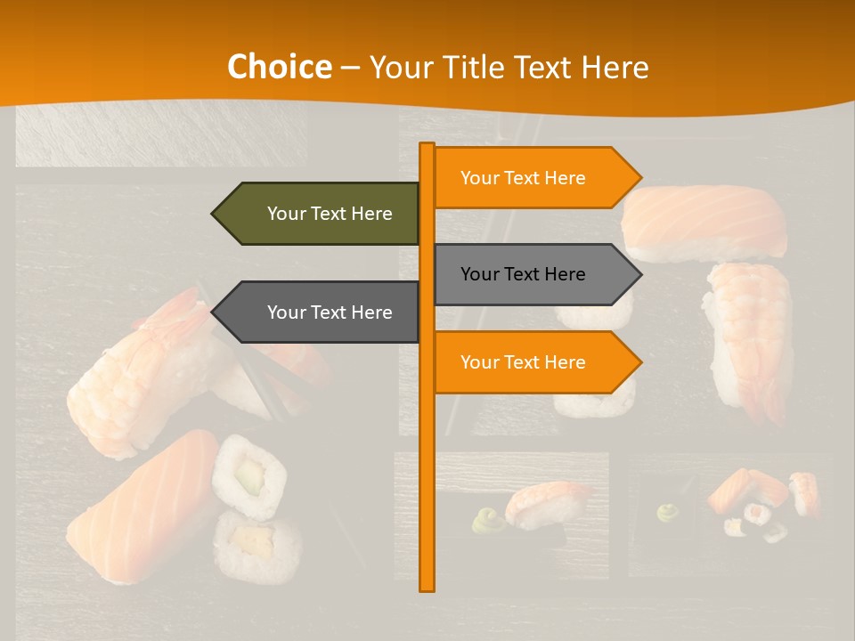 Delicacy Lunch Pepper PowerPoint Template