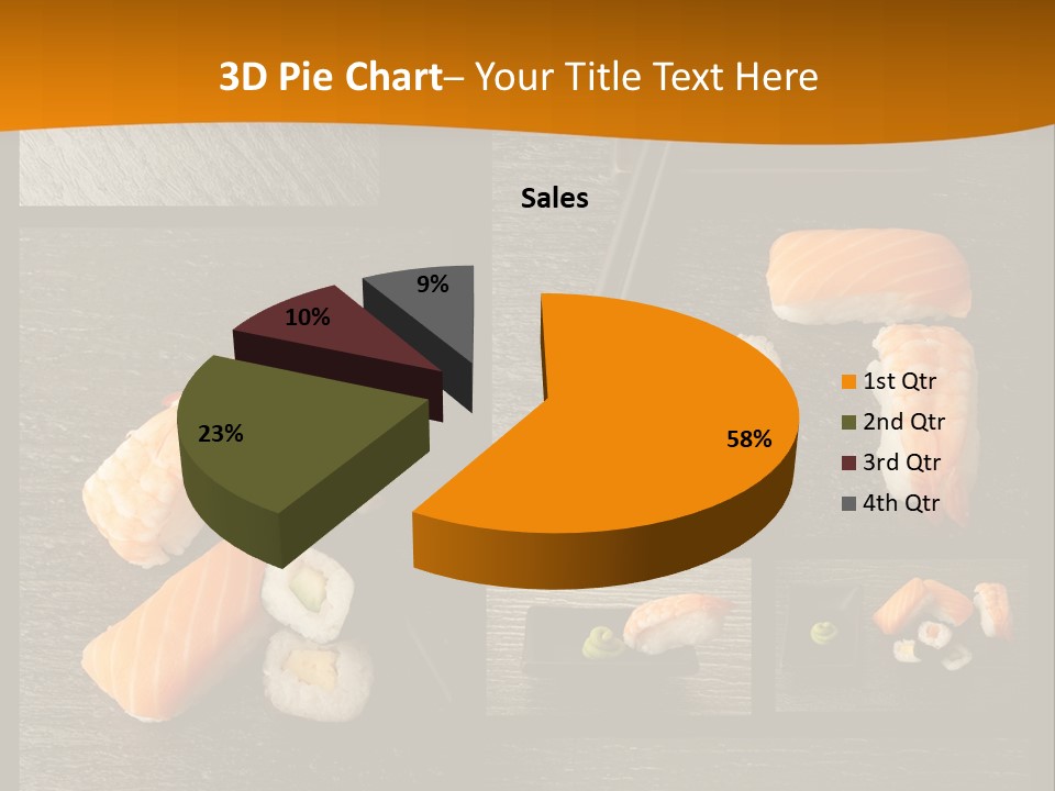 Delicacy Lunch Pepper PowerPoint Template