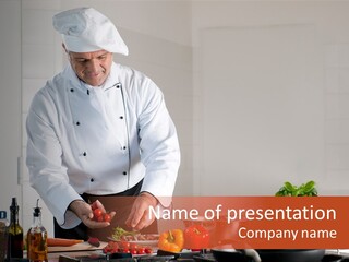 Work Chef Service PowerPoint Template