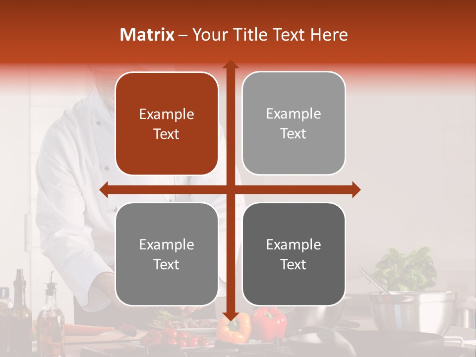 Work Chef Service PowerPoint Template