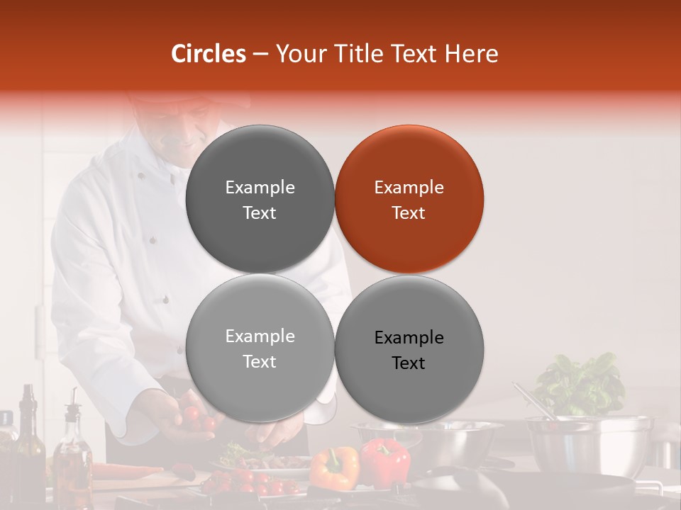Work Chef Service PowerPoint Template