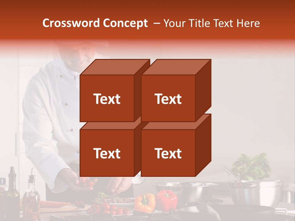 Work Chef Service PowerPoint Template