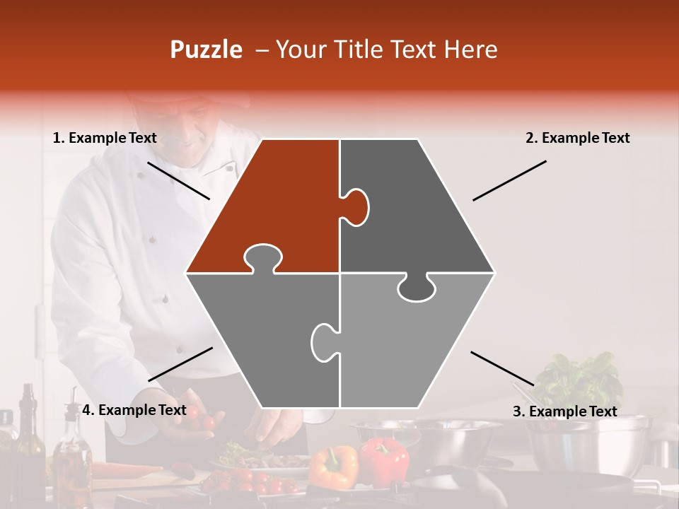 Work Chef Service PowerPoint Template