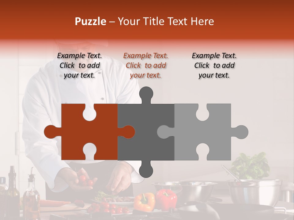 Work Chef Service PowerPoint Template