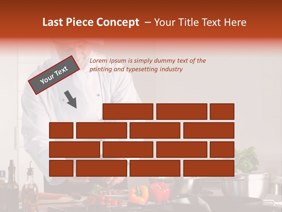 Work Chef Service PowerPoint Template
