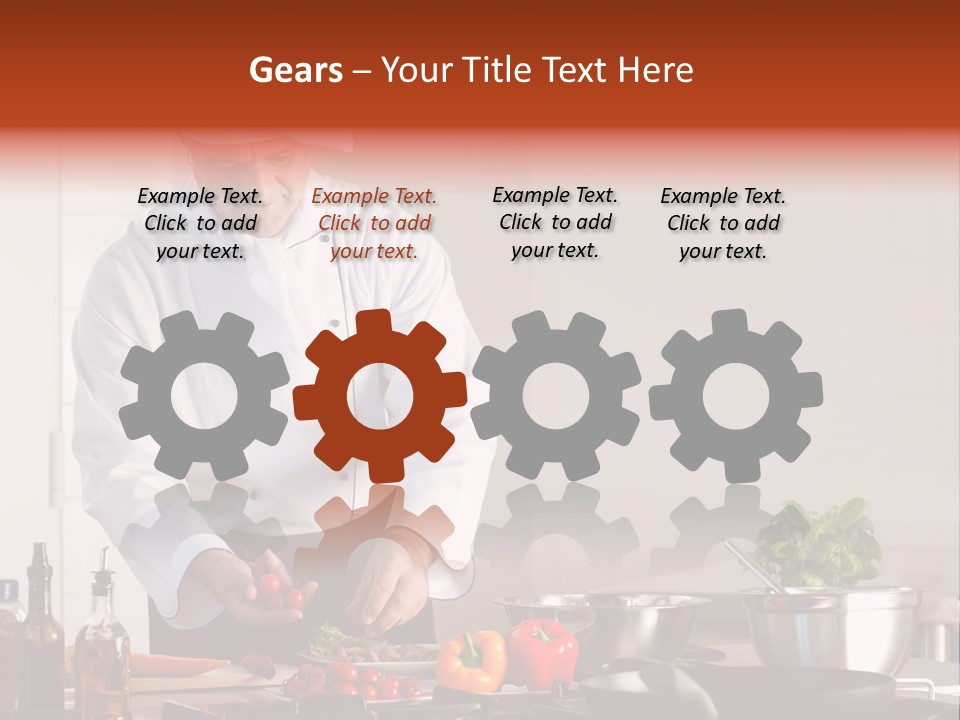 Work Chef Service PowerPoint Template