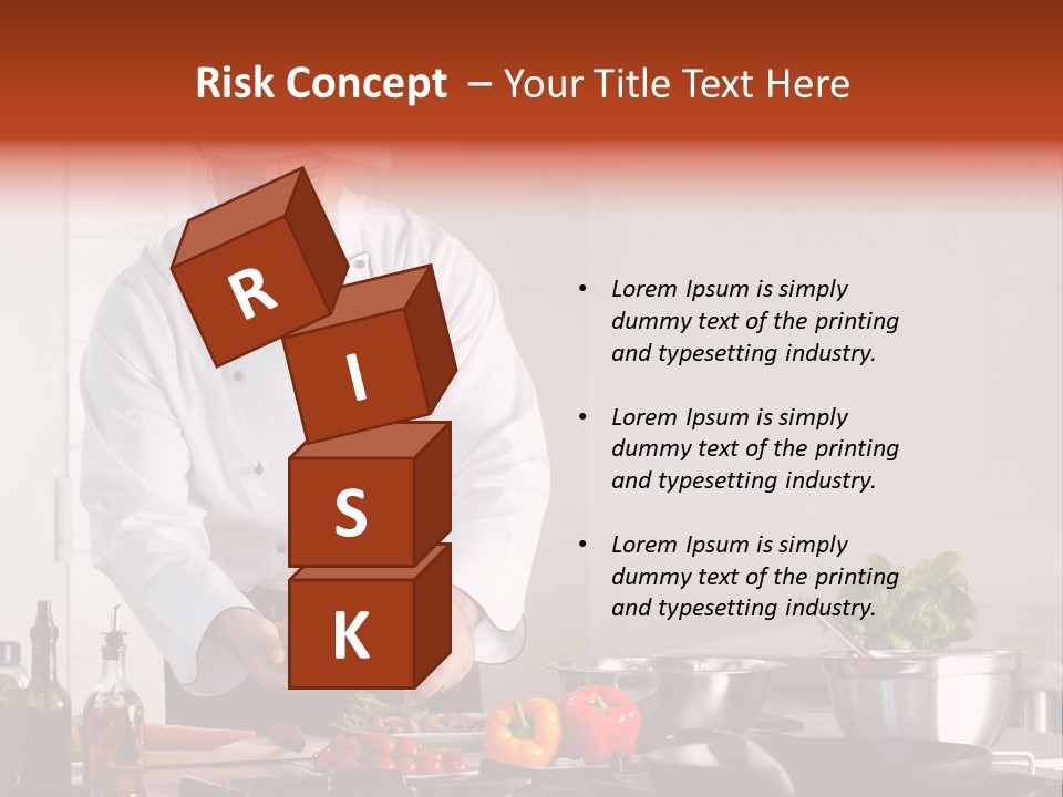 Work Chef Service PowerPoint Template