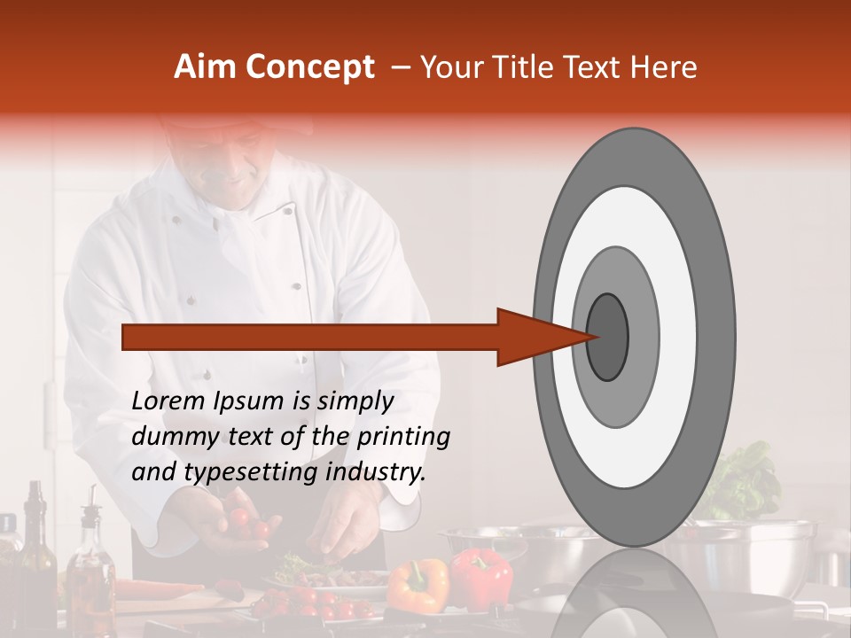Work Chef Service PowerPoint Template