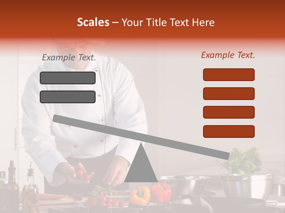 Work Chef Service PowerPoint Template