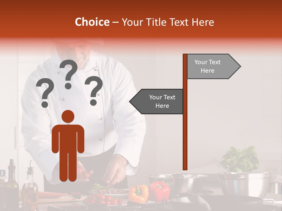 Work Chef Service PowerPoint Template