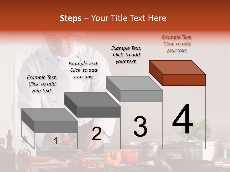 Work Chef Service PowerPoint Template
