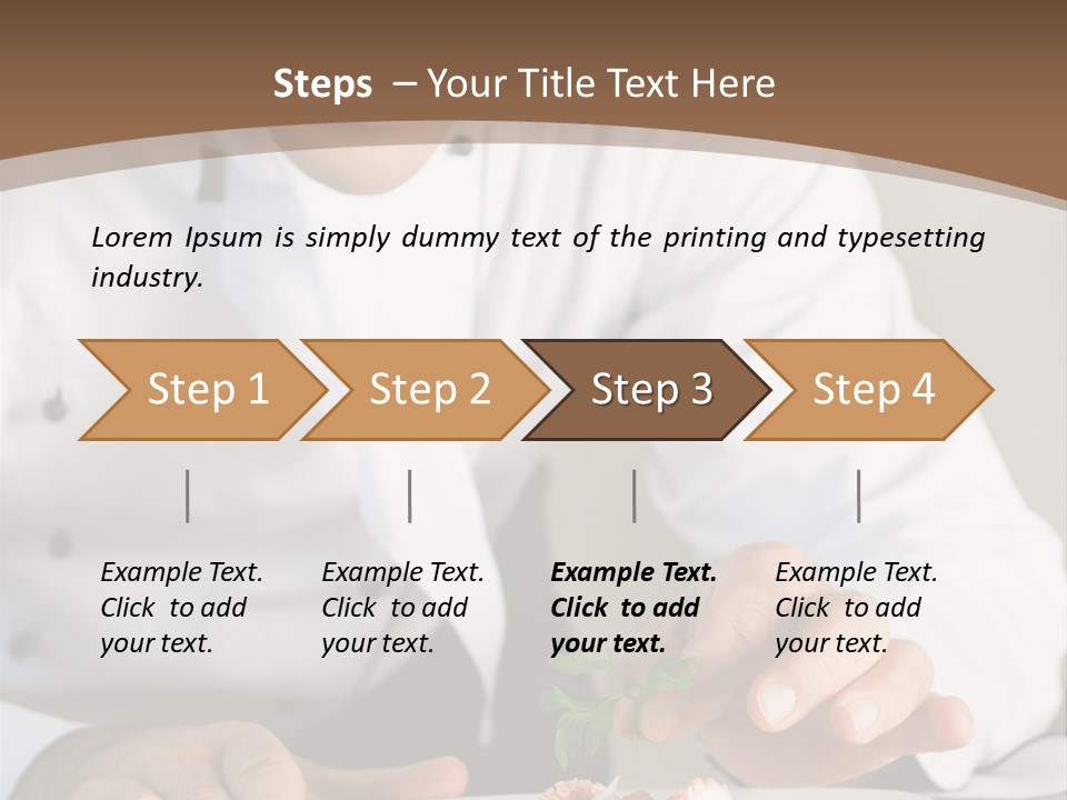 Dinner People Occupation PowerPoint Template