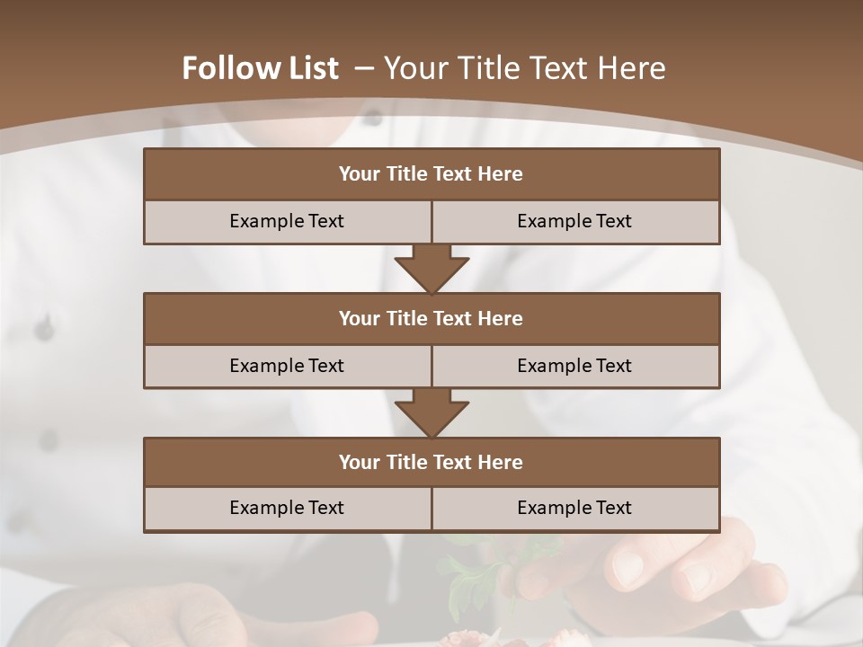 Dinner People Occupation PowerPoint Template
