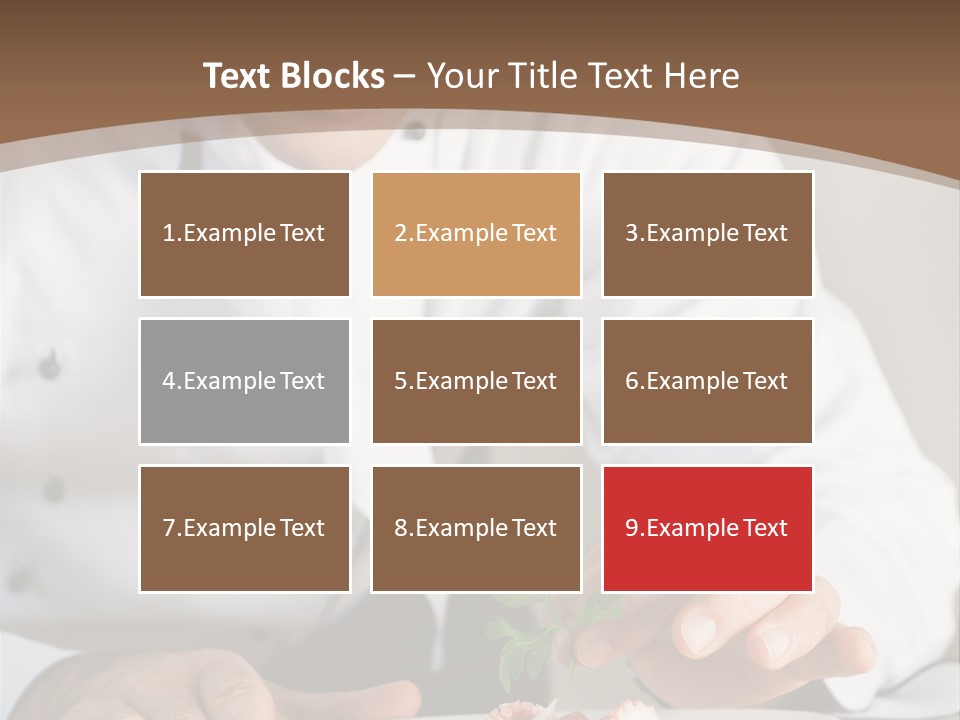 Dinner People Occupation PowerPoint Template