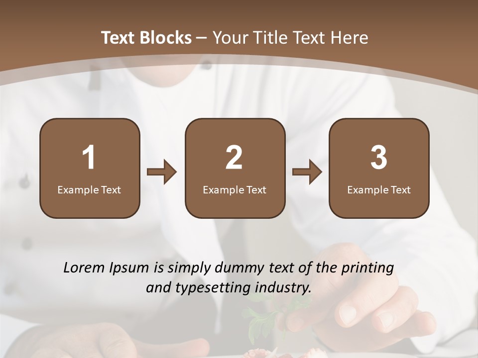Dinner People Occupation PowerPoint Template